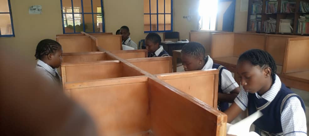 Students In The Library